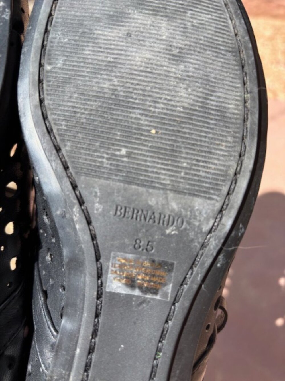 Bernardo perforated ballet flats - Picture 6 of 6